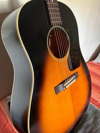 Guitarra Acústica Epiphone 1942 banner j45 reis.