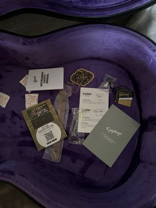 Guitarra Acústica Epiphone 1942 banner j45 reis.