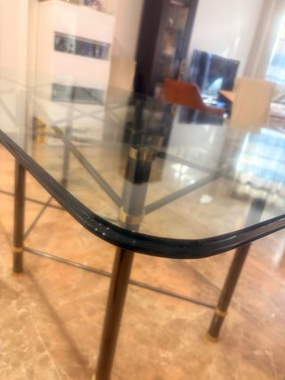 Mesa comedor cristal 183x95cm y grosor 15mm