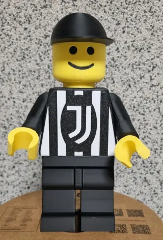 Omino Juventus 21cm Stampato 3D