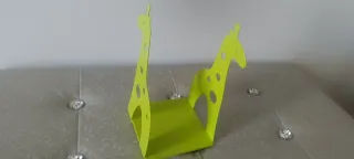 Set 2 Reggilibri Giraffa verdi