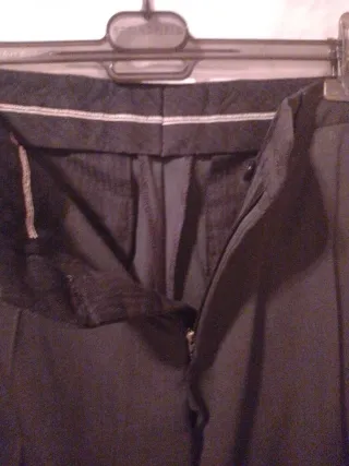 Pantalón vestir caballero gris oscuro Norvil