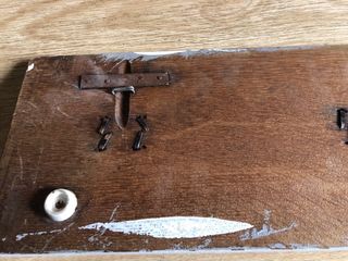 Perchero Vintage Pared Blanco