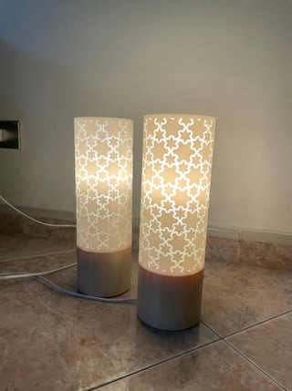 Set di 2 lampade da tavolo / Set de 2 lámparas