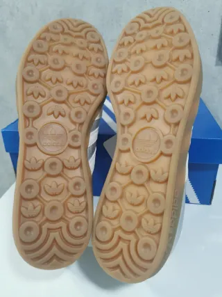 Zapatillas Adidas Gazelle Plata Blancas