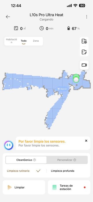 Robot Aspirador Dreame L10s Pro Ultra heat