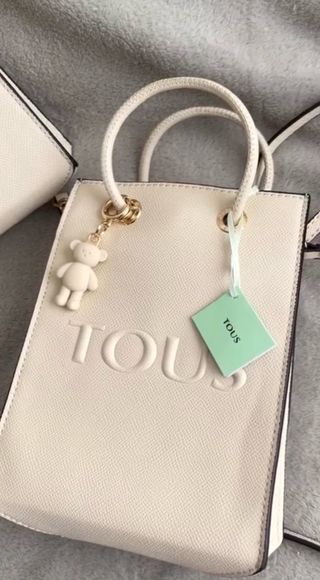 Bolso Tous Beige/Blanco