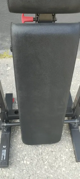 Banco de pesas ajustable