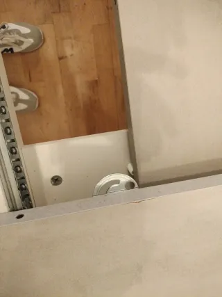 Mesa de comedor moderna Abierta 1,90 ,cerrada 90 c