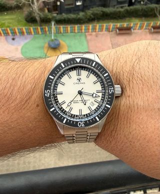 Reloj Crepas Ocean Project Plata/Blanco