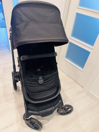 Bugaboo Fox 5 negro+cubrecesta/sombrilla/burbujas