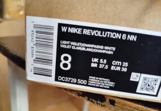 Nike Revolution 6 Mujer Rosa/Blanco