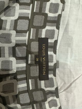 Falda de tubo con estampado geométrico