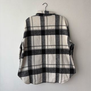 Camisa/Chaqueta Cuadros Botones Talla L