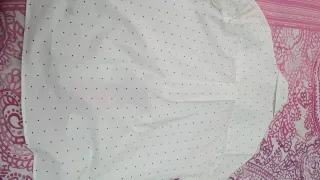 Camisa Pedro del Hierro lunares blanca Talla M