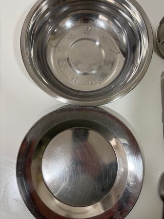 Set Camping Acero Inoxidable