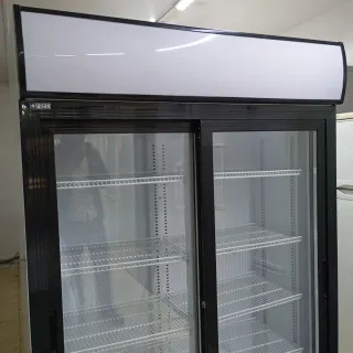 Nevera expositora cristal corredera