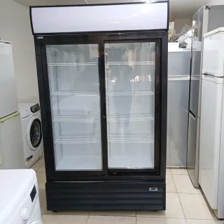 Nevera expositora cristal corredera