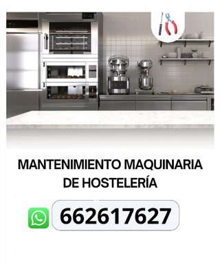 Mantenimiento maquinaria de hostelería