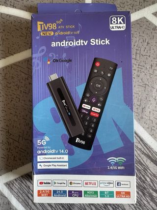 Tv98 Android TV Stick 8K 2+64G