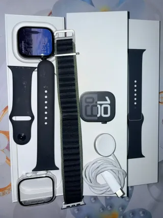 Apple Watch S10 46mm Negro/Verde