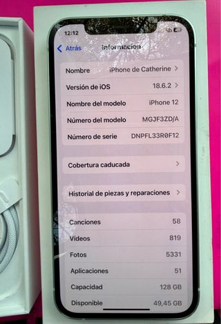 iPhone 12 128GB Verde Spaziale