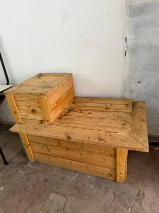 Mostrador de madera