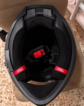 Casco de moto Course Raider Evo y Visera oscura