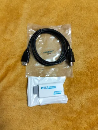 Adaptador Wii HDMI con Cable HDMI 1.5 metros