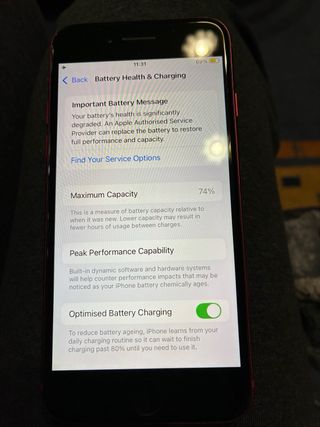 iPhone SE 2ª Geração 2020 Vermelho 64GB