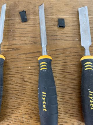 Lote 3 formones carpintería. Marca liyset