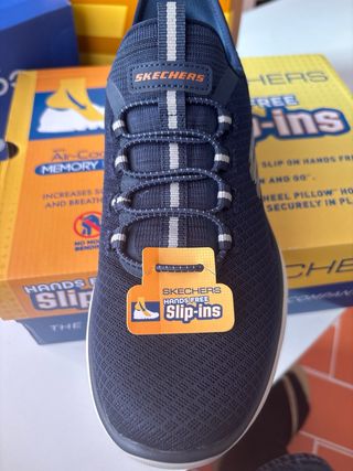 Botines Skechers Hombre Slip-ins Azul