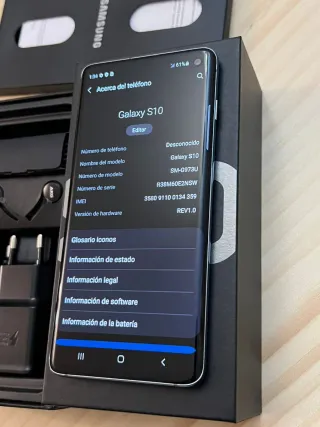 Samsung Galaxy S10 Azul
