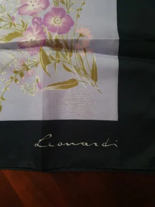 Foulard vintage Leonardi floreale nuovo