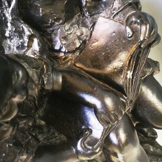 ESCULTURA PAREJA NIÑOS  R3760073048066