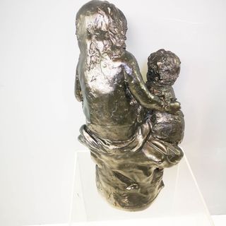 ESCULTURA PAREJA NIÑOS  R3760073048066