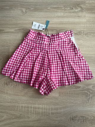 Pantalones cortos cuadros Lefties