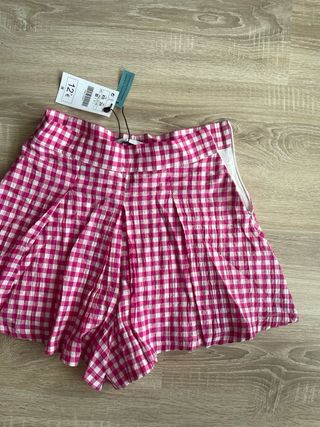 Pantalones cortos cuadros Lefties