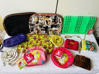 Lote de Carteras y Neceser vintage años 2000