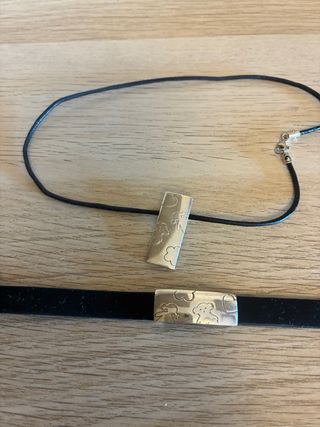 Conjunto Tous Collar y Pulsera Plata