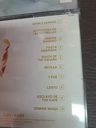 CDs Miguel Bosé: Lo Mejor de / Bandido