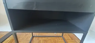 Mesita Noche Ikea VIKHAMMER Negra