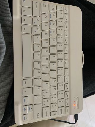 Mini Tastiera Bluetooth Bianca PC/Tablet/Smartphon