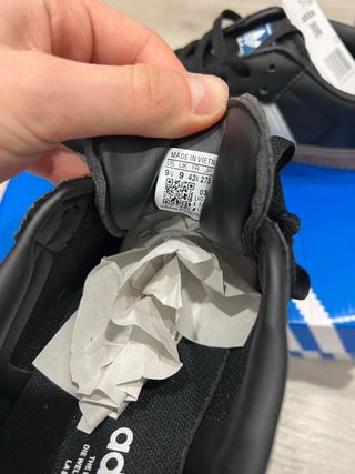 Zapatillas Adidas Samba Negras Talla 43