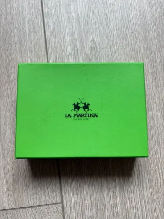 Portafoglio La Martina in pelle nero