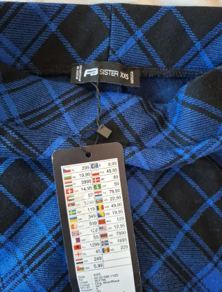 Pack 3 faldas cuadros nuevas