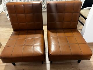 Lote 6 Poltrone in Similpelle + 2 Tavolini in Omaggio