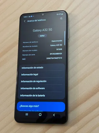 Samsung Galaxy A32 5G 64GB  Blanco