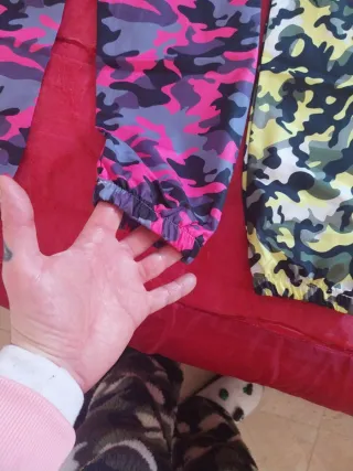 2 Pantalones infantiles camuflaje