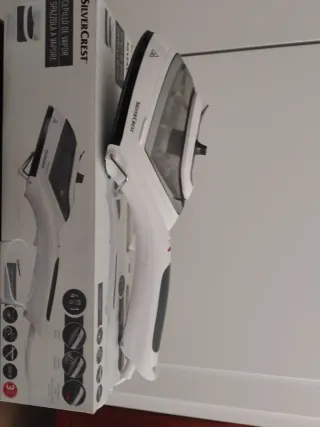 Cepillo/Plancha Vapor Silver Crest